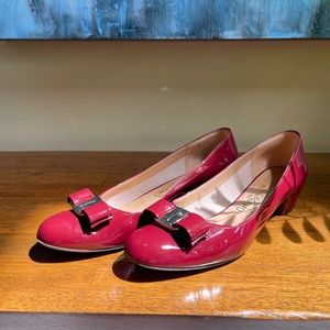 Salvatore Ferragamo Vara Opera Red